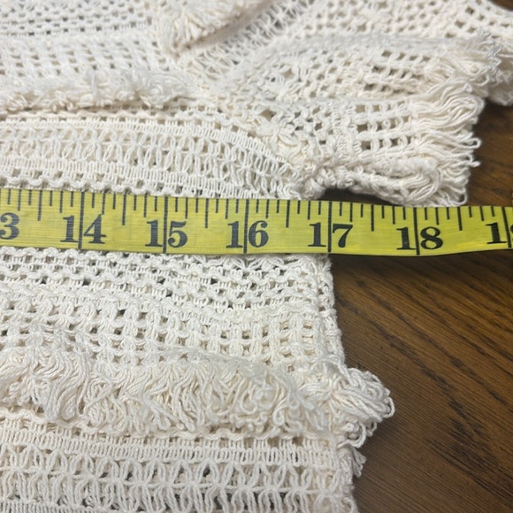 JOIE BNWT Boho Fringe Crochet Top - Picture 9 of 10